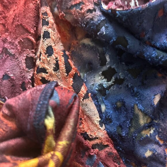 NWOT Desigual Semi Sheer Bodysuit - Picture 9 of 9